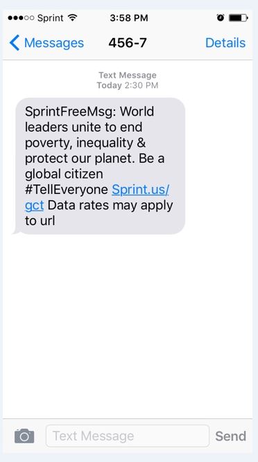 Sprint Text
